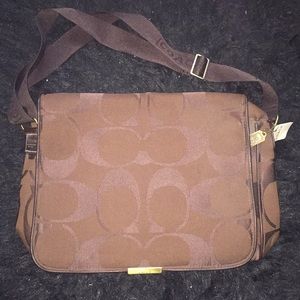 Coach laptop bag